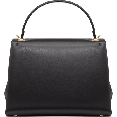 Black Leather Di Lambskin Crossbody Bag