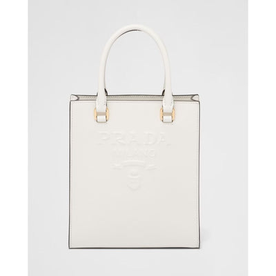 White Leather Crossbody Bag