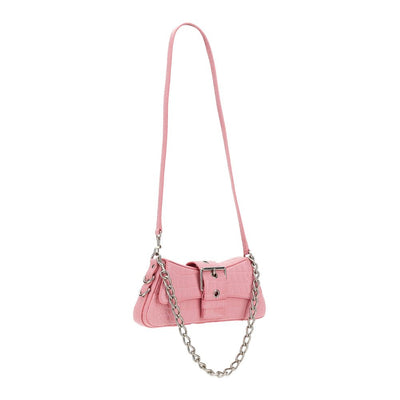 Pink Leather Handbag