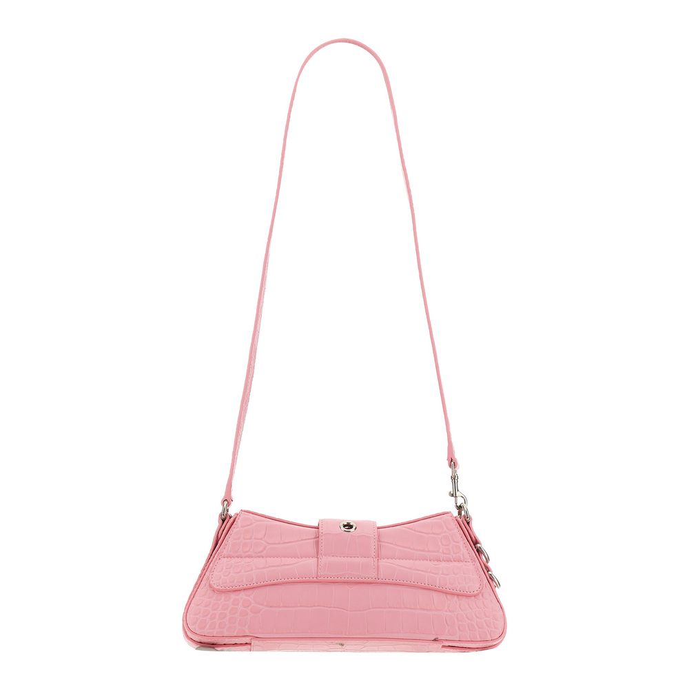 Pink Leather Handbag