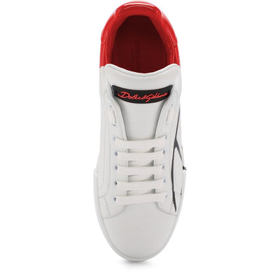 Red Leather Di Calfskin Sneaker