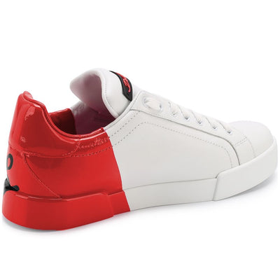 Red Leather Di Calfskin Sneaker