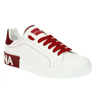 Red Leather Di Calfskin Sneaker