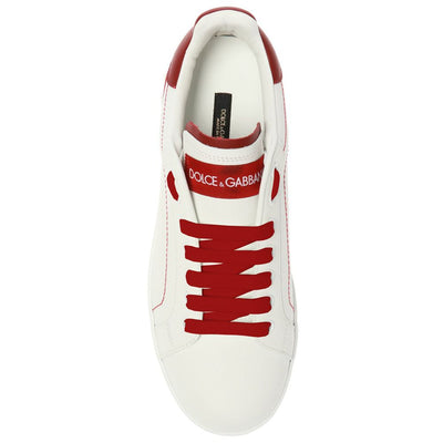 Red Leather Di Calfskin Sneaker