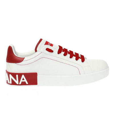 Red Leather Di Calfskin Sneaker