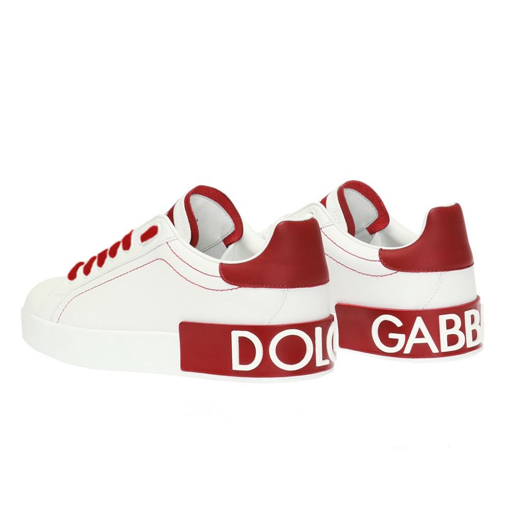 Red Leather Di Calfskin Sneaker