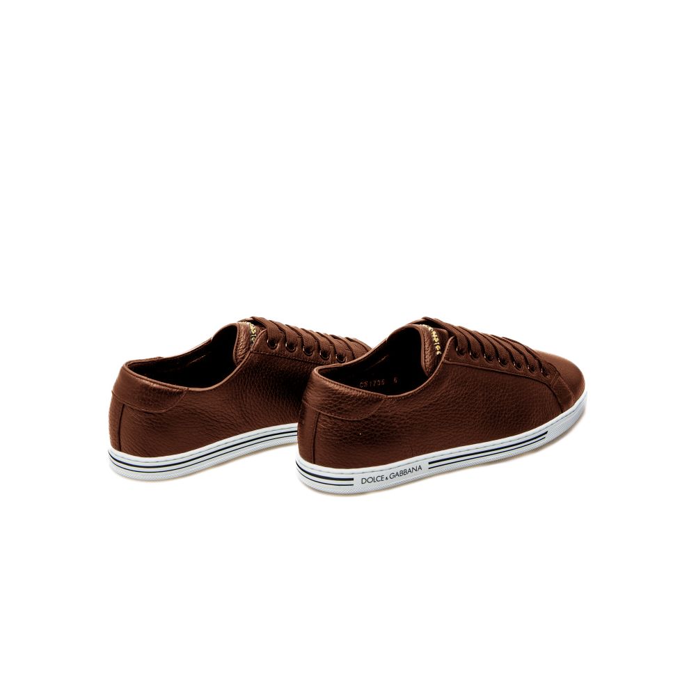 Brown Leather Di Cervo Sneaker