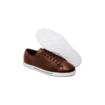 Brown Leather Di Cervo Sneaker