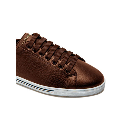 Brown Leather Di Cervo Sneaker