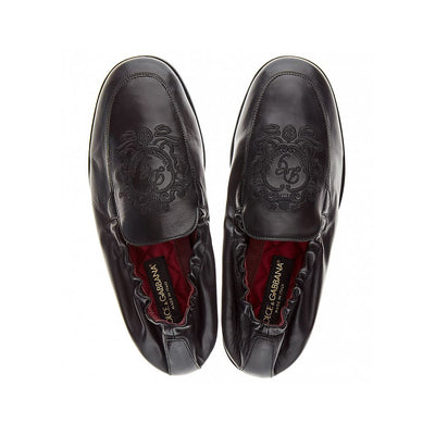 Black Leather Di Calfskin Loafer