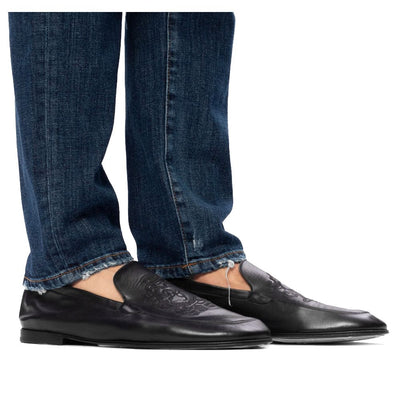 Black Leather Di Calfskin Loafer