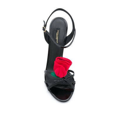 Black Leather Sandal