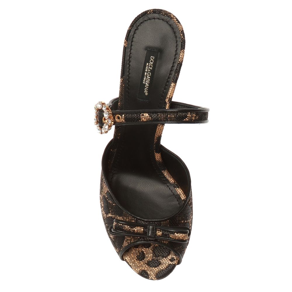 Black Leather Sandal