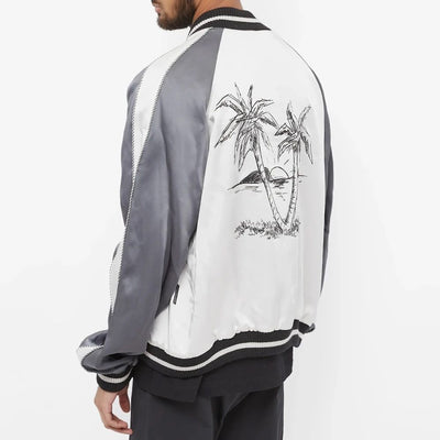 White Acetate Jacket