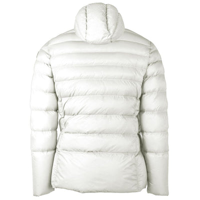 White Nylon Jackets & Coat