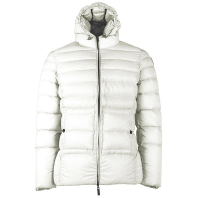 White Nylon Jackets & Coat