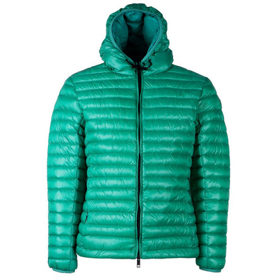 Green Nylon Jackets & Coat