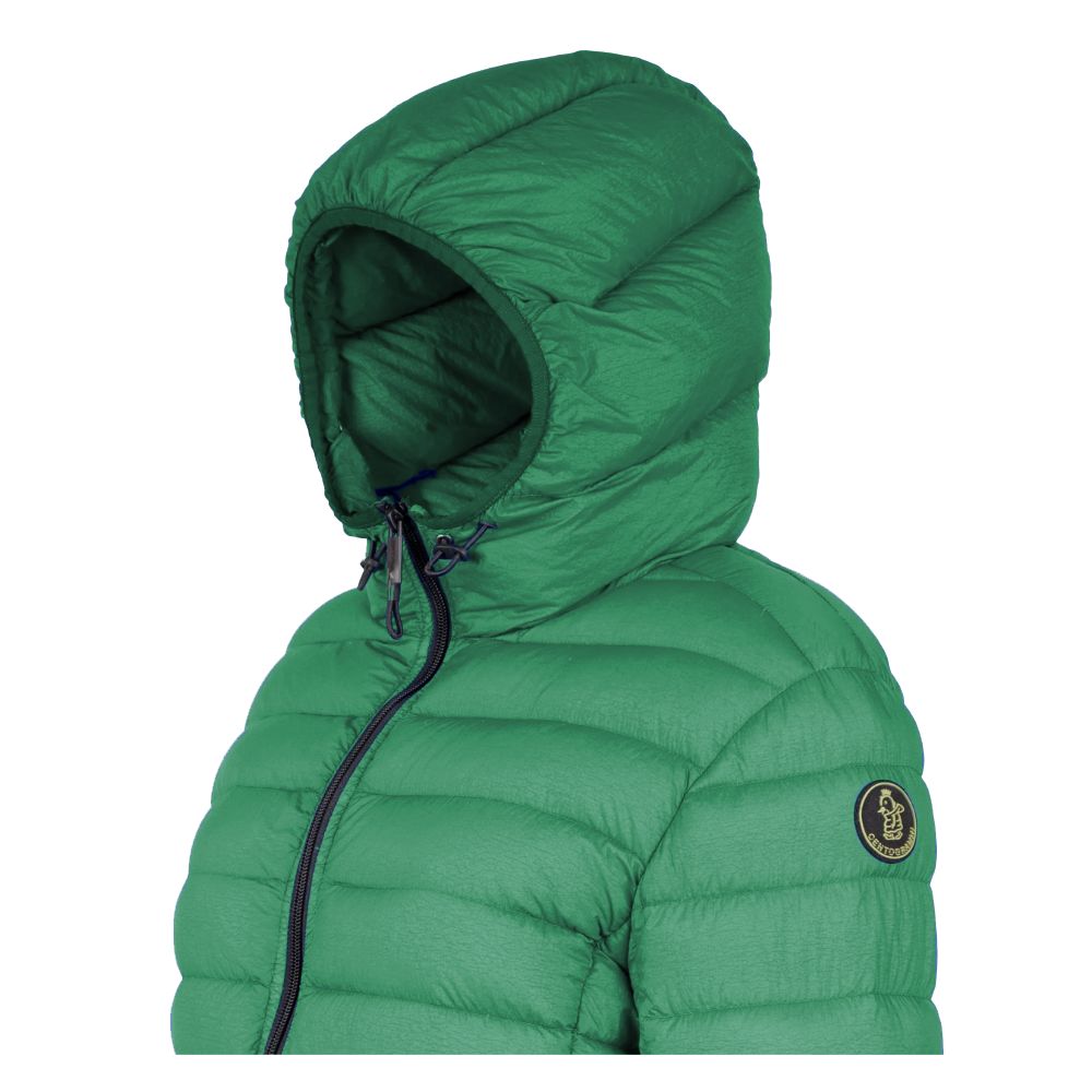 Green Nylon Jackets & Coat