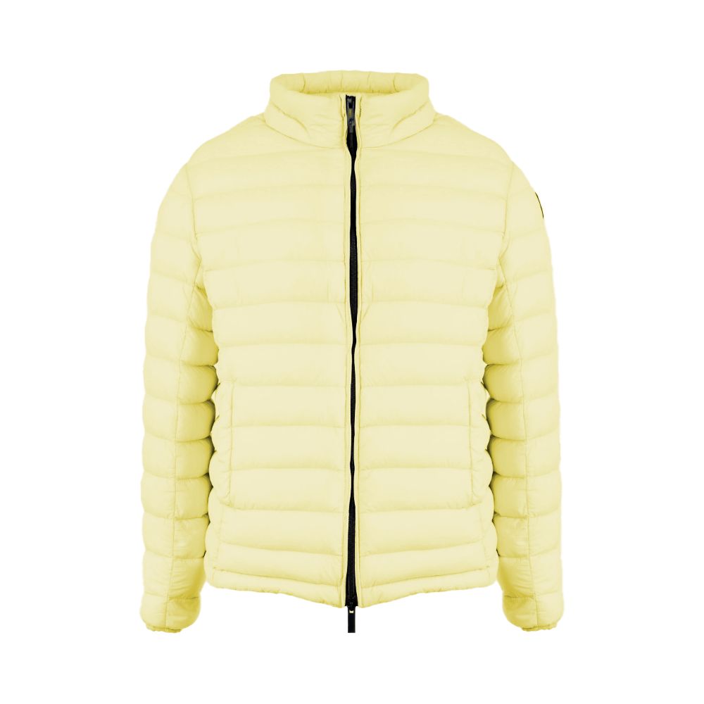 Yellow Nylon Jackets & Coat