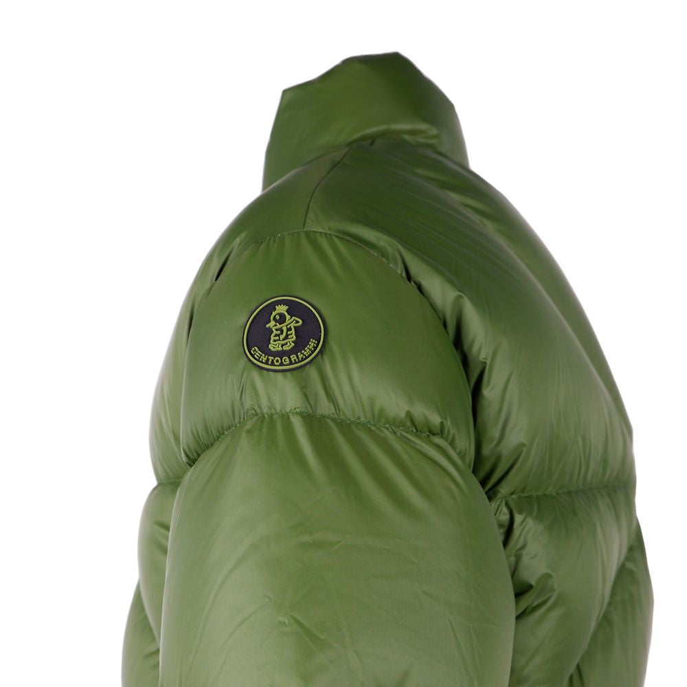 Green Nylon Jackets & Coat