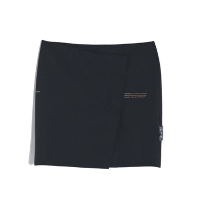 Black Polyester Skirt