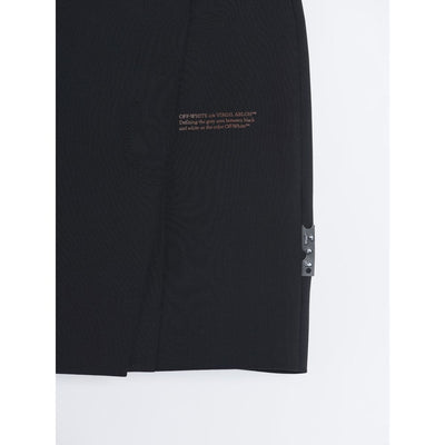 Black Polyester Skirt