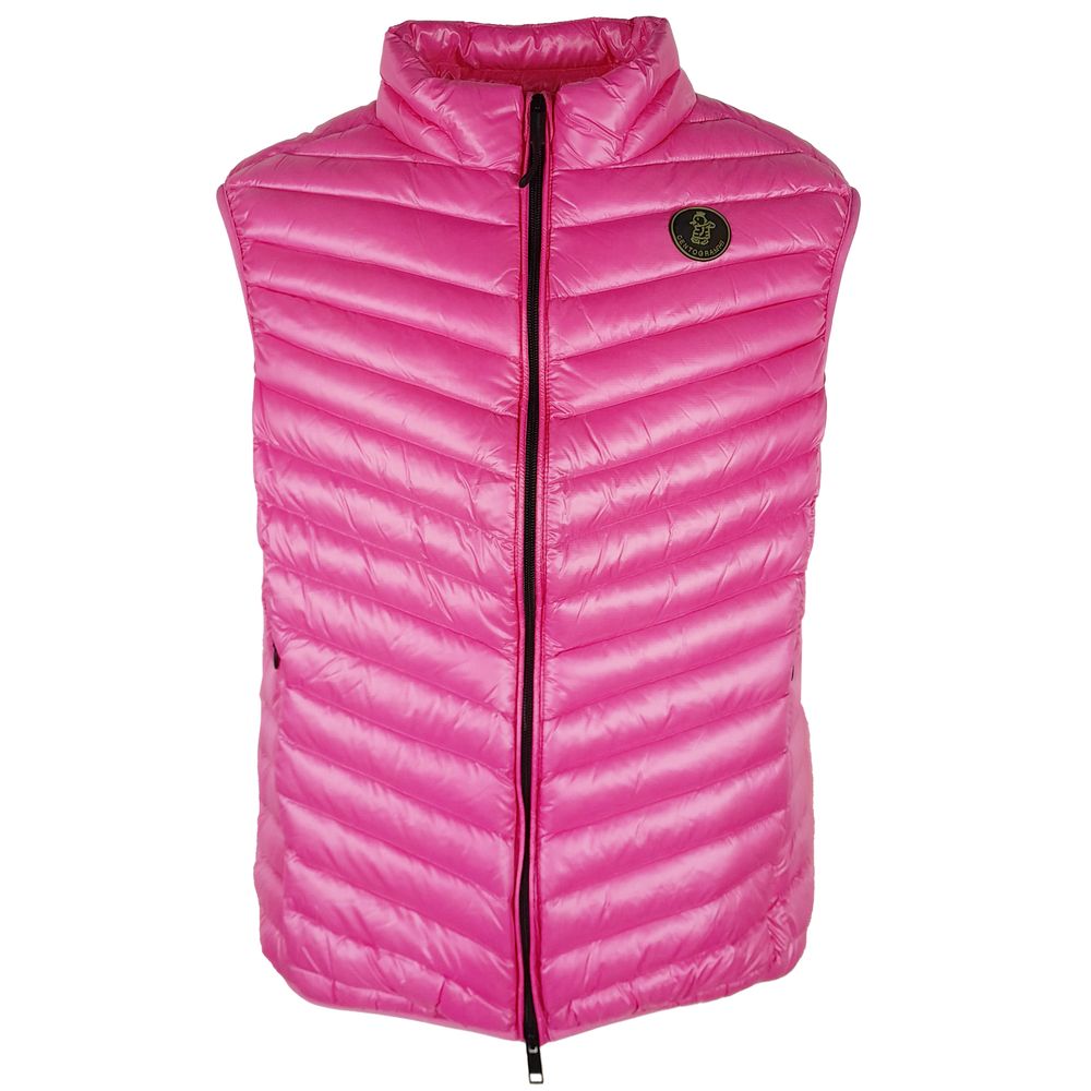 Centogrammi Chic Pink Nylon Down Vest