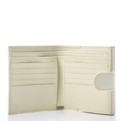 White Leather Wallet