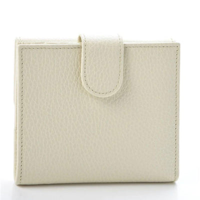 White Leather Wallet