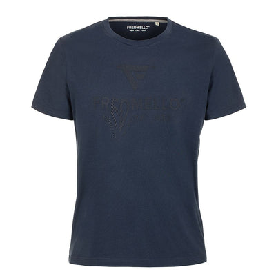 Blue Cotton T-Shirt