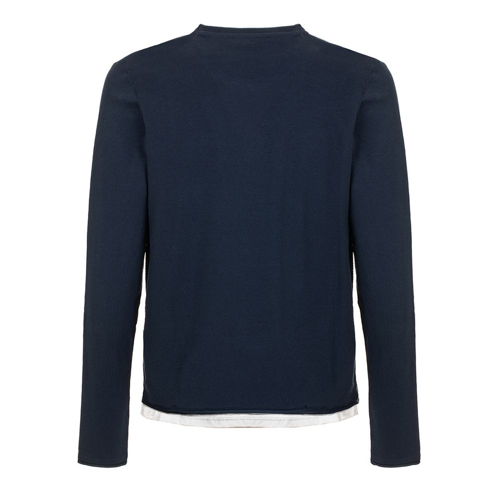 Blue Cotton Sweater