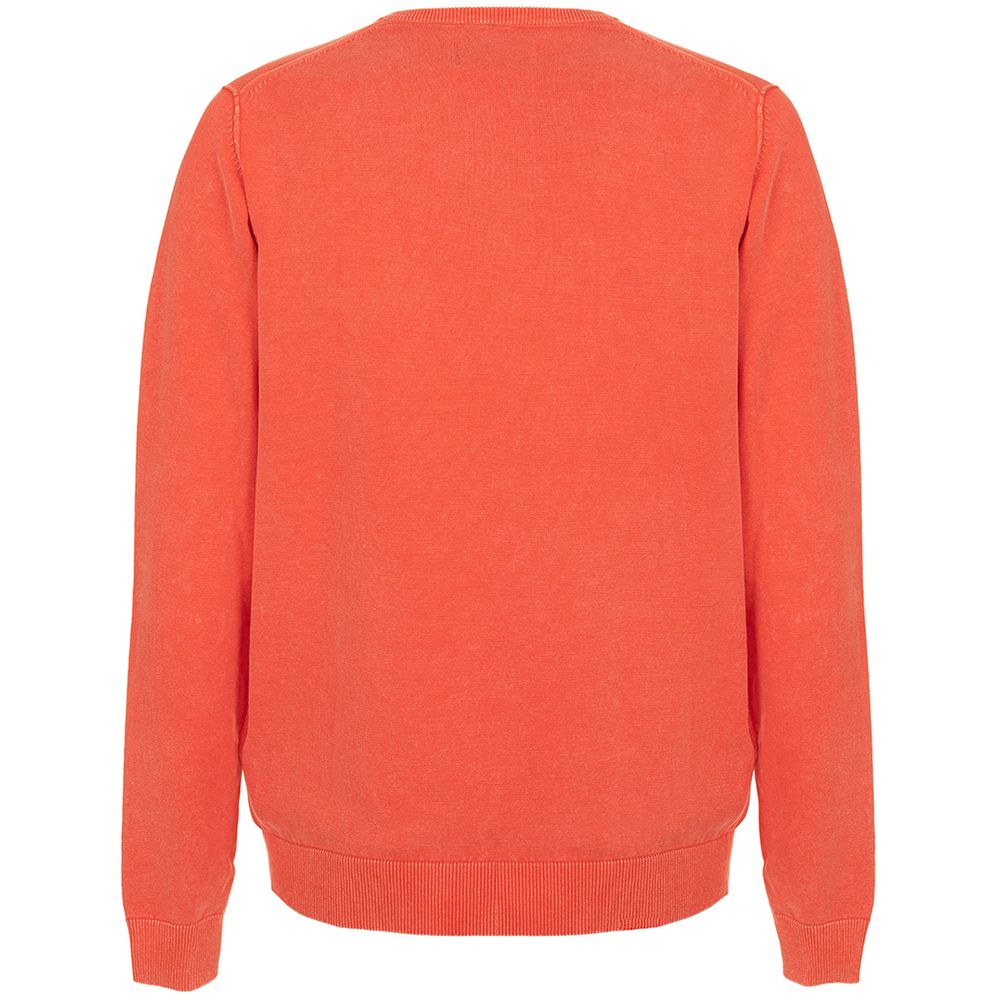 Orange Cotton Sweater