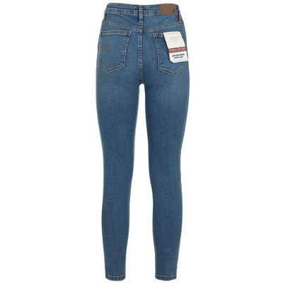 Blue Cotton Jeans & Pant