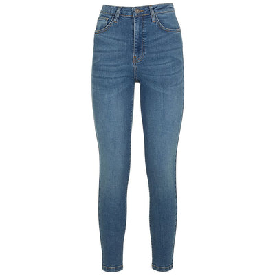 Blue Cotton Jeans & Pant