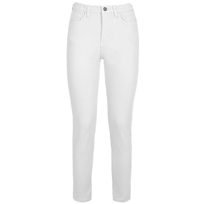 White Cotton Jeans & Pant