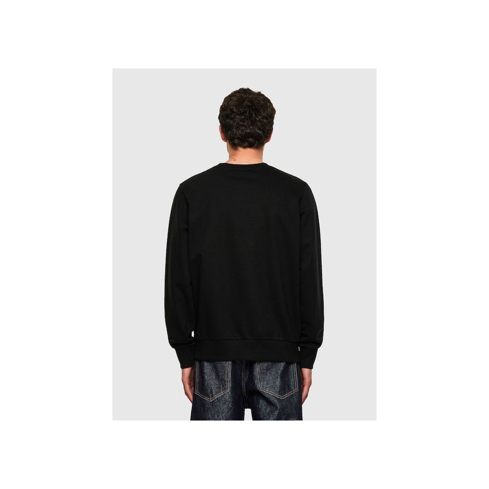 Black Cotton Sweater