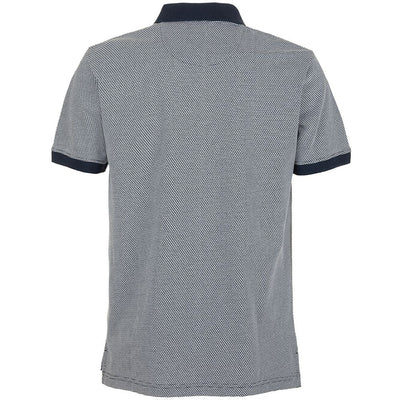 Blue Cotton Polo Shirt