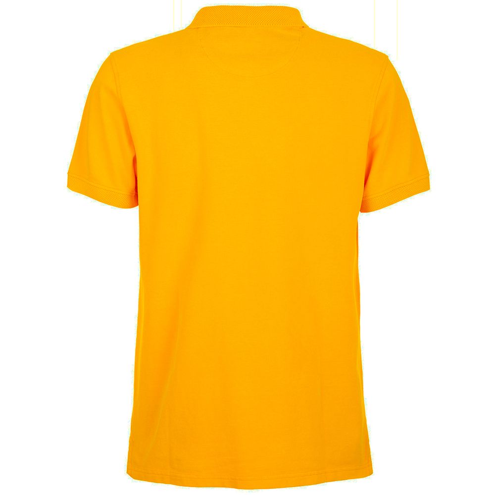 Orange Cotton Polo Shirt