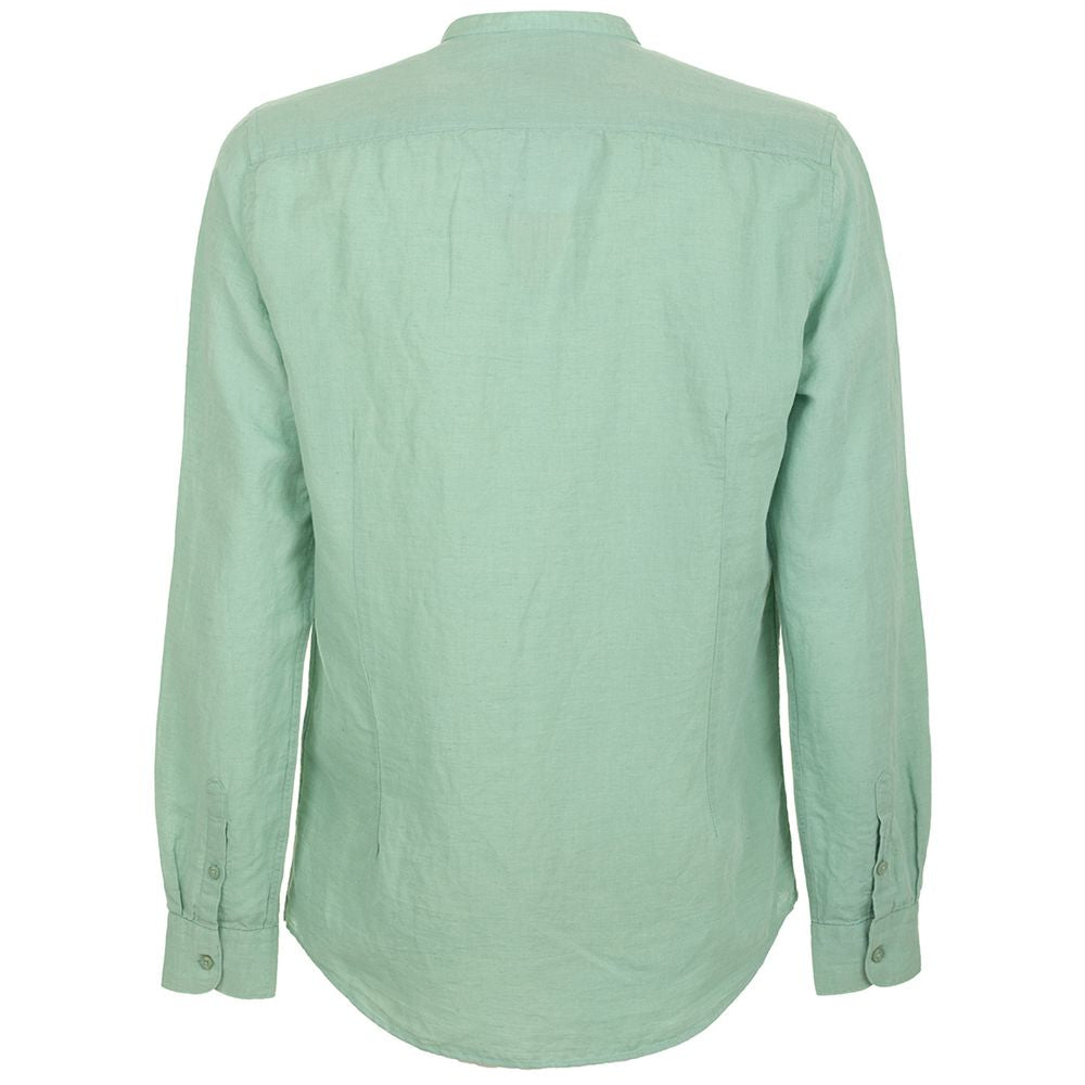 Green Linen Shirt