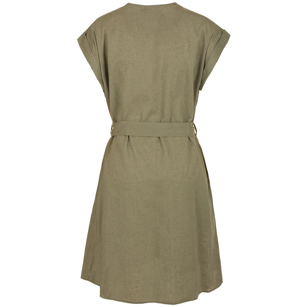 Green Cotton Dress