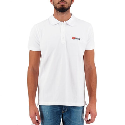 White Cotton Polo Shirt