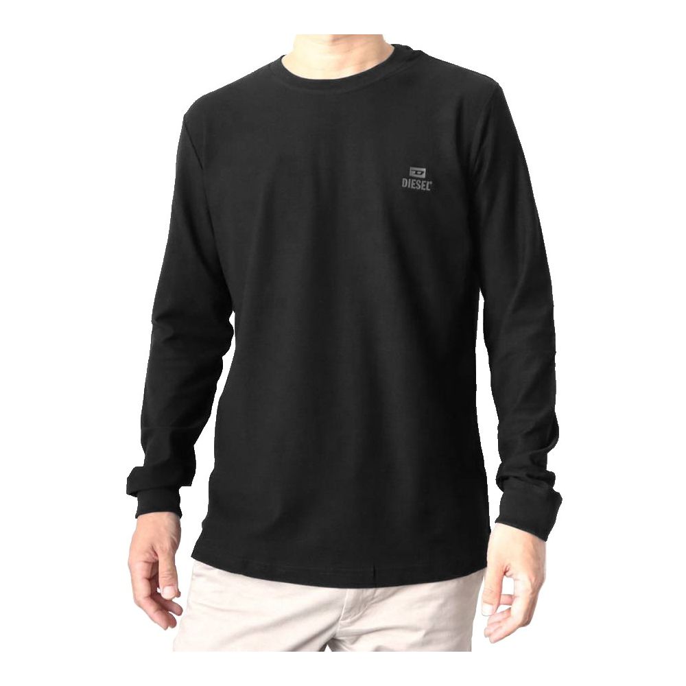 Black Cotton Sweater