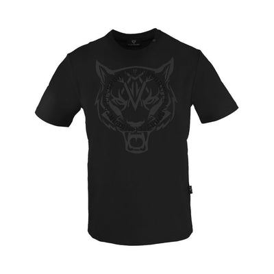 Black Cotton T-Shirt