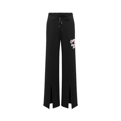 Black Cotton Jeans & Pant