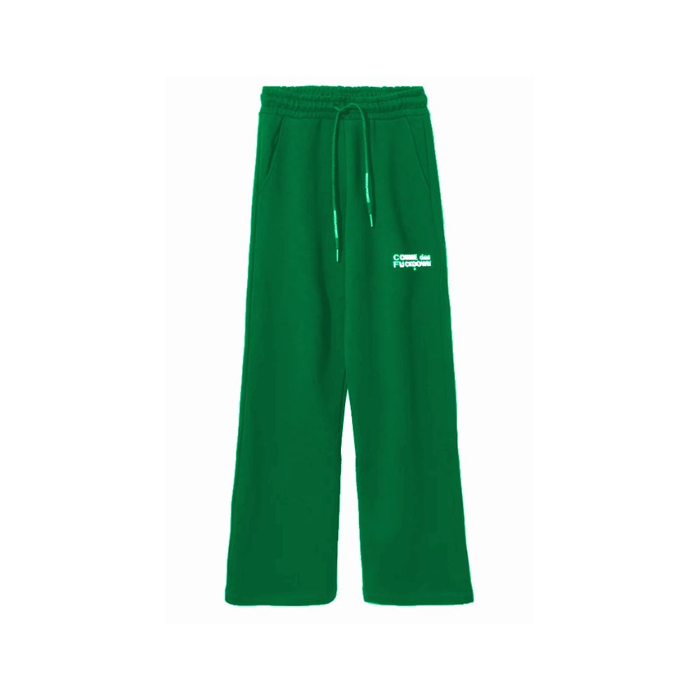 Green Cotton Jeans & Pant