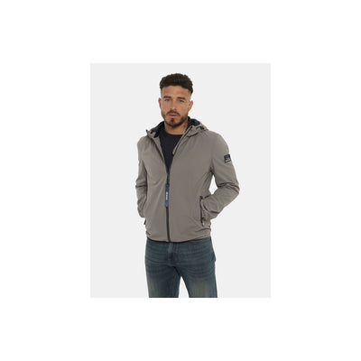 Gray Nylon Jacket