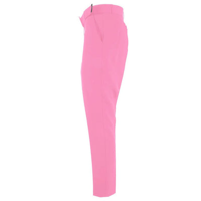 Pink Polyester Jeans & Pant