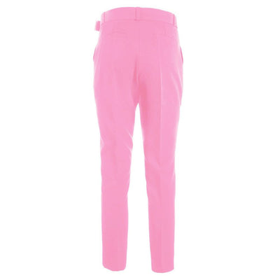 Pink Polyester Jeans & Pant