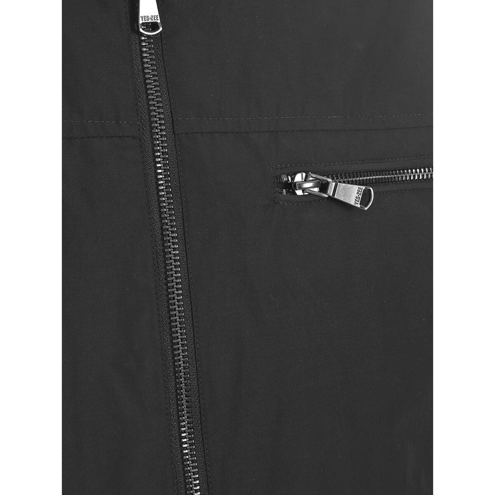 Black Polyester Jacket