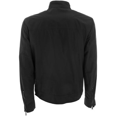 Black Polyester Jacket